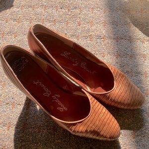 Genuine Reptile skin heels by Lady Court